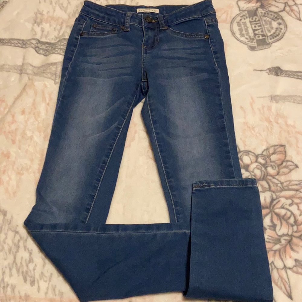 Blue copper key kids jeans